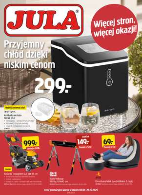 Jula - gazetka promocyjna Gazetka od czwartku 03.07 do środy 23.07