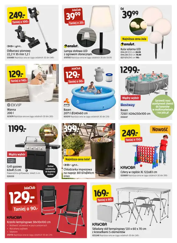 Jula - gazetka promocyjna Gazetka od czwartku 03.07 do środy 23.07 - strona 3