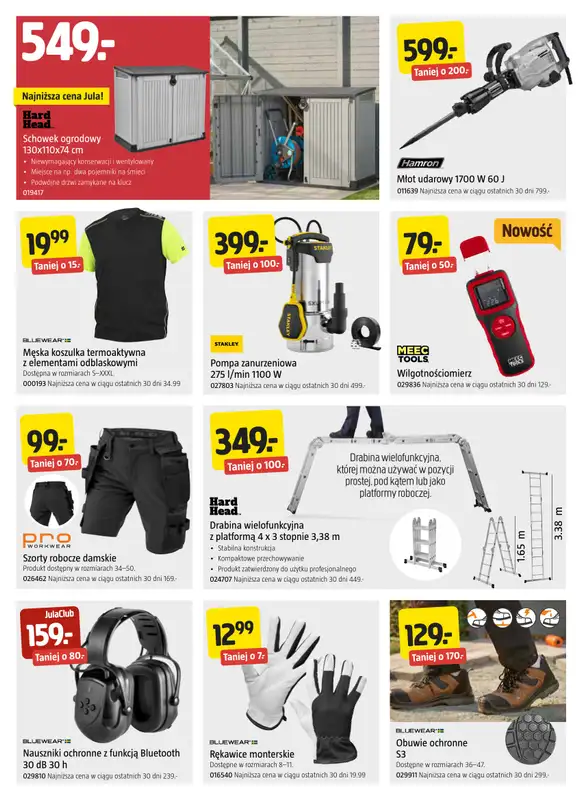 Jula - gazetka promocyjna Gazetka od czwartku 03.07 do środy 23.07 - strona 4