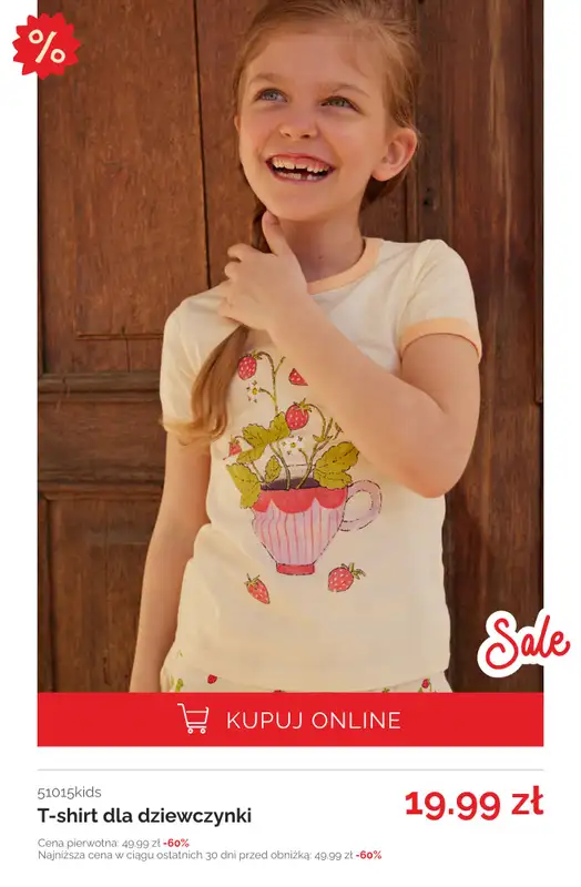 5.10.15 - gazetka promocyjna T-shirty na lato z wyprzedaży! od poniedziałku 23.06  - strona 11