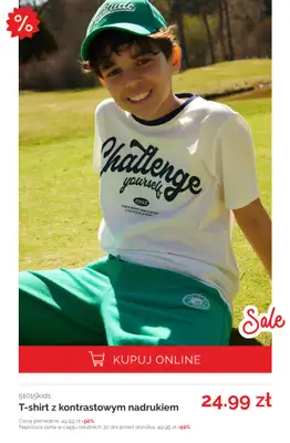 5.10.15 - gazetka promocyjna T-shirty na lato z wyprzedaży! od poniedziałku 23.06  - strona 15