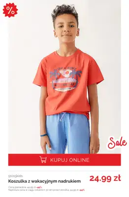 5.10.15 - gazetka promocyjna T-shirty na lato z wyprzedaży! od poniedziałku 23.06  - strona 3