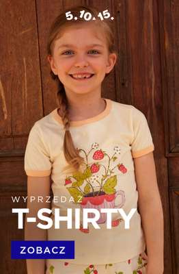 5.10.15 - gazetka promocyjna T-shirty na lato z wyprzedaży! od poniedziałku 23.06 