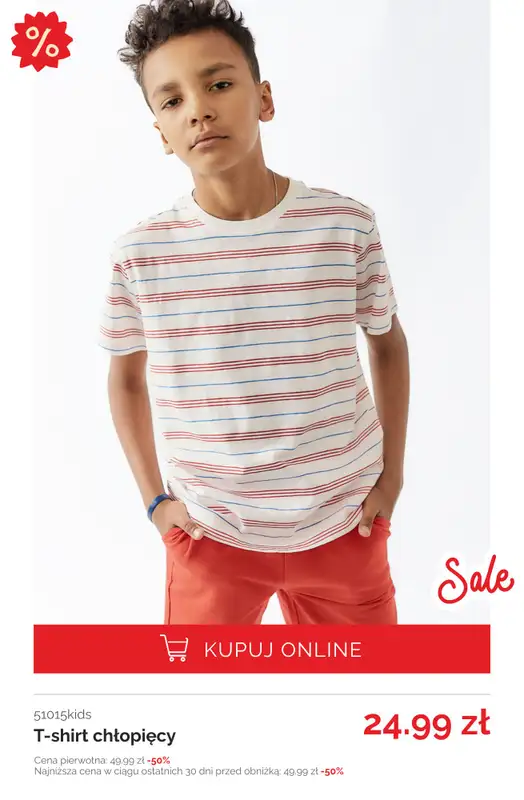 5.10.15 - gazetka promocyjna T-shirty na lato z wyprzedaży! od poniedziałku 23.06  - strona 5