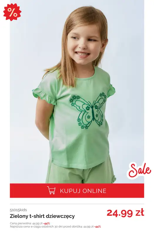 5.10.15 - gazetka promocyjna T-shirty na lato z wyprzedaży! od poniedziałku 23.06  - strona 2