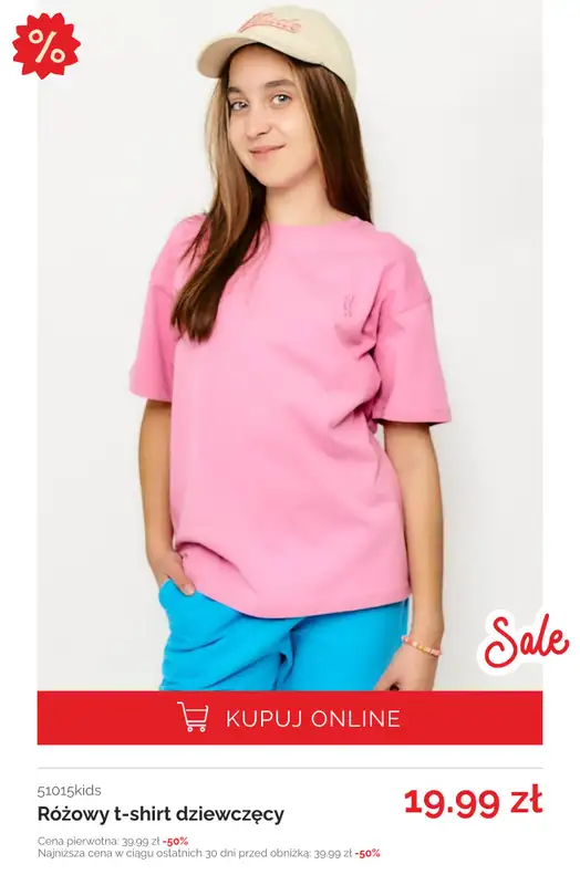 5.10.15 - gazetka promocyjna T-shirty na lato z wyprzedaży! od poniedziałku 23.06  - strona 6