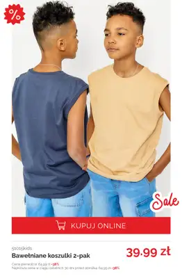 5.10.15 - gazetka promocyjna T-shirty na lato z wyprzedaży! od poniedziałku 23.06  - strona 13