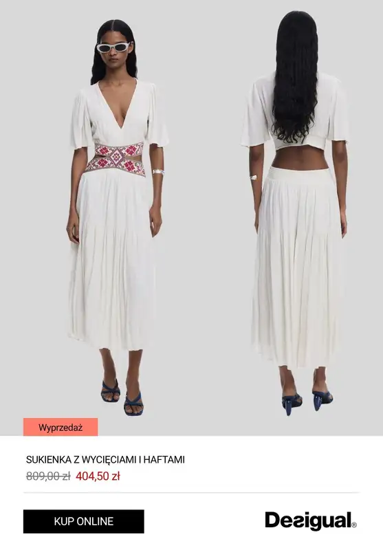 Desigual - gazetka promocyjna Do -50% druga tura wyprzedaży od poniedziałku 23.06  - strona 9
