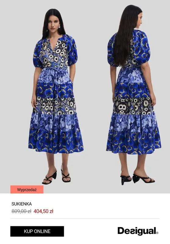 Desigual - gazetka promocyjna Do -50% druga tura wyprzedaży od poniedziałku 23.06  - strona 4