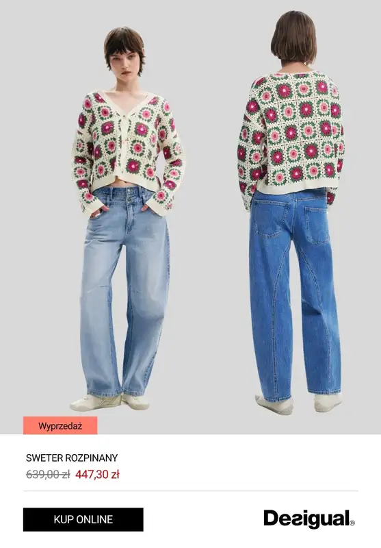 Desigual - gazetka promocyjna Do -50% druga tura wyprzedaży od poniedziałku 23.06  - strona 7