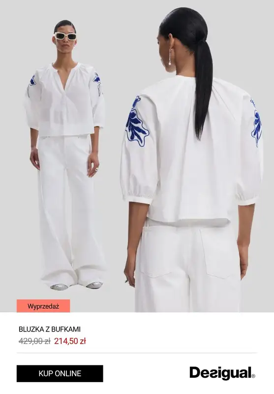 Desigual - gazetka promocyjna Do -50% druga tura wyprzedaży od poniedziałku 23.06  - strona 2