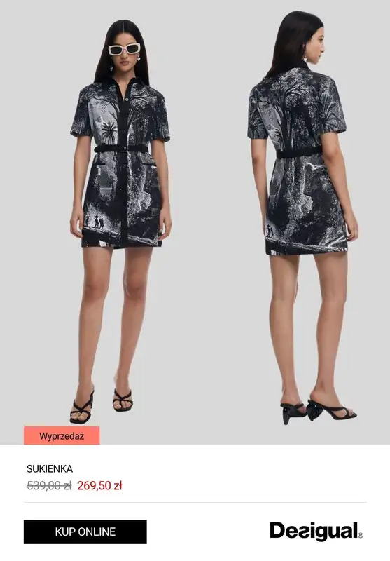Desigual - gazetka promocyjna Do -50% druga tura wyprzedaży od poniedziałku 23.06  - strona 8