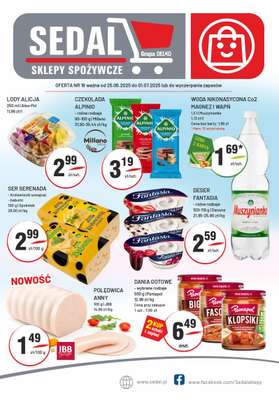 Sedal - gazetka promocyjna Gazetka od środy 25.06 do wtorku 01.07