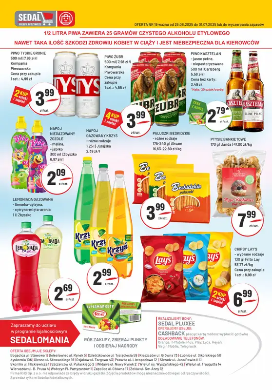 Sedal - gazetka promocyjna Gazetka od środy 25.06 do wtorku 01.07 - strona 4