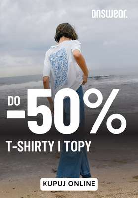 Answear - gazetka promocyjna Do -50% t-shirty i topy od wtorku 24.06 