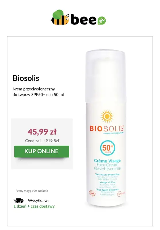 Bee.pl - gazetka promocyjna Ochrona przeciwsłoneczna od wtorku 24.06 do poniedziałku 30.06 - strona 8