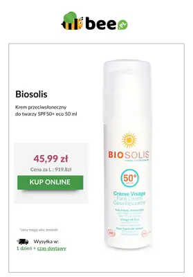 Bee.pl - gazetka promocyjna Ochrona przeciwsłoneczna od wtorku 24.06 do poniedziałku 30.06 - strona 8 Bee.pl - gazetka promocyjna Ochrona przeciwsłoneczna od wtorku 24.06 do poniedziałku 30.06 - strona 8
