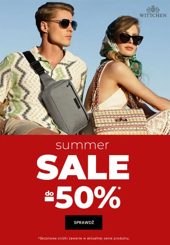 Wittchen - gazetka promocyjna Do -50% na wyprzedaży od wtorku 24.06 