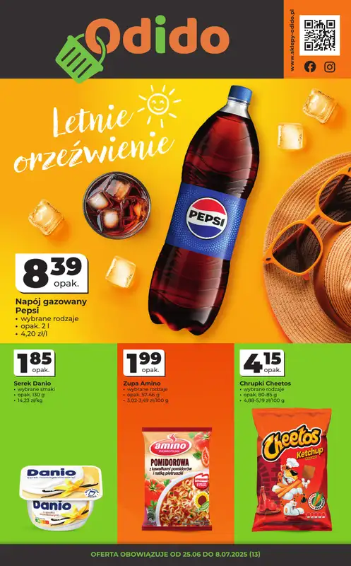 Odido - gazetka promocyjna Gazetka od środy 25.06 do wtorku 08.07