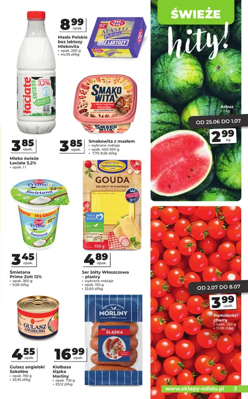 Odido - gazetka promocyjna Gazetka od środy 25.06 do wtorku 08.07 - strona 3