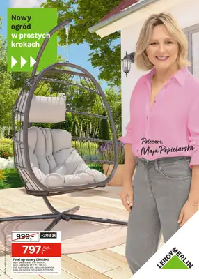 Leroy Merlin - gazetka promocyjna Nowy ogród w prostych krokach od środy 25.06 do niedzieli 29.06 Leroy Merlin - gazetka promocyjna Nowy ogród w prostych krokach od środy 25.06 do niedzieli 29.06