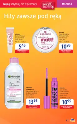 Drogerie DM - gazetka promocyjna Łódź, już otwarta nowa drogeria w CH M1 przy ul. Brzezińskiej 27/29 od czwartku 26.06 do soboty 05.07 - strona 3 Drogerie DM - gazetka promocyjna Łódź, już otwarta nowa drogeria w CH M1 przy ul. Brzezińskiej 27/29 od czwartku 26.06 do soboty 05.07 - strona 3
