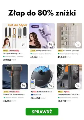 AliExpress - gazetka promocyjna Do -80% letnia wyprzedaż od środy 25.06  - strona 4