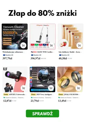 AliExpress - gazetka promocyjna Do -80% letnia wyprzedaż od środy 25.06  - strona 3