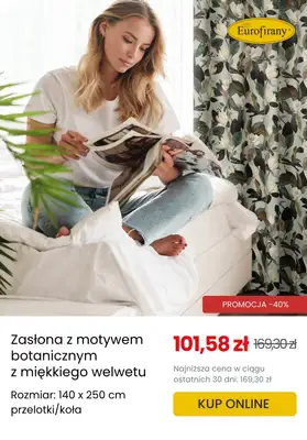 Eurofirany - gazetka promocyjna Do -50% na tysiące artykułów od środy 25.06 do środy 09.07 - strona 7 Eurofirany - gazetka promocyjna Do -50% na tysiące artykułów od środy 25.06 do środy 09.07 - strona 7