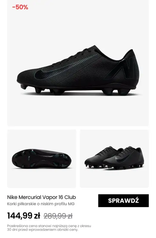 NIKE - gazetka promocyjna Do -35% letnia wyprzedaż butów od czwartku 26.06  - strona 5