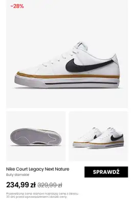 NIKE - gazetka promocyjna Do -35% letnia wyprzedaż butów od czwartku 26.06  - strona 8 NIKE - gazetka promocyjna Do -35% letnia wyprzedaż butów od czwartku 26.06  - strona 8