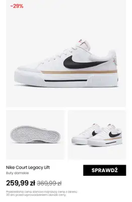 NIKE - gazetka promocyjna Do -35% letnia wyprzedaż butów od czwartku 26.06  - strona 2 NIKE - gazetka promocyjna Do -35% letnia wyprzedaż butów od czwartku 26.06  - strona 2