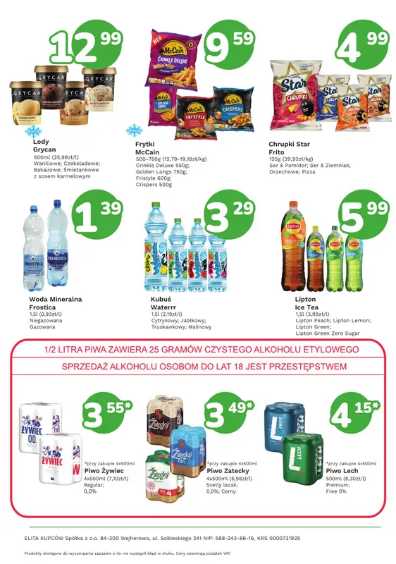 Limonka - gazetka promocyjna Gazetka od czwartku 03.07 do środy 09.07 - strona 4