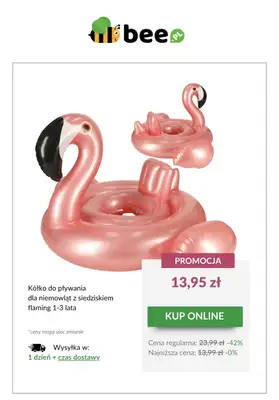 Bee.pl - gazetka promocyjna Zabawki do wody w SUPER cenach! od czwartku 26.06 do środy 02.07 - strona 5 Bee.pl - gazetka promocyjna Zabawki do wody w SUPER cenach! od czwartku 26.06 do środy 02.07 - strona 5