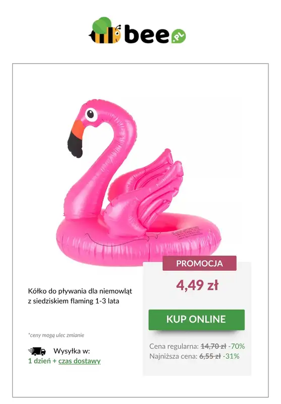 Bee.pl - gazetka promocyjna Zabawki do wody w SUPER cenach! od czwartku 26.06 do środy 02.07 - strona 2
