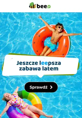 Bee.pl - gazetka promocyjna Zabawki do wody w SUPER cenach! od czwartku 26.06 do środy 02.07 Bee.pl - gazetka promocyjna Zabawki do wody w SUPER cenach! od czwartku 26.06 do środy 02.07