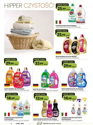 HIPPER.pl - gazetka promocyjna Gazetka od czwartku 26.06 do niedzieli 13.07 - strona 4 HIPPER.pl - gazetka promocyjna Gazetka od czwartku 26.06 do niedzieli 13.07 - strona 4