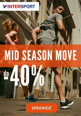 Intersport - gazetka promocyjna Do -40% Mid Season Move od piątku 27.06 do poniedziałku 30.06