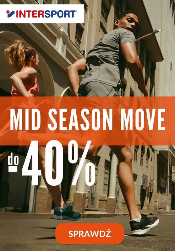 Intersport - gazetka promocyjna Do -40% Mid Season Move od piątku 27.06 do poniedziałku 30.06