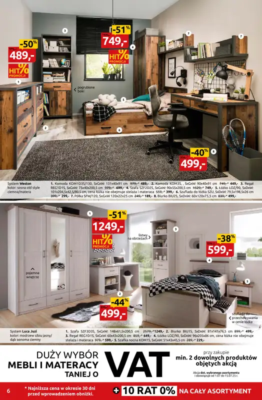 Black Red White - gazetka promocyjna Wakacyjna eksplozja okazji do -50% od poniedziałku 30.06 do środy 16.07 - strona 6