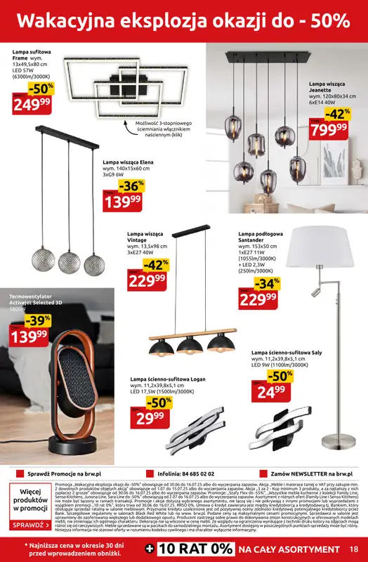 Black Red White - gazetka promocyjna Wakacyjna eksplozja okazji do -50% od poniedziałku 30.06 do środy 16.07 - strona 18