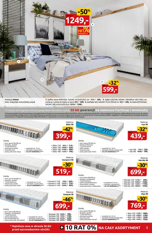 Black Red White - gazetka promocyjna Wakacyjna eksplozja okazji do -50% od poniedziałku 30.06 do środy 16.07 - strona 5