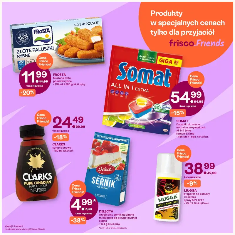 Frisco - gazetka promocyjna Gazetka od poniedziałku 30.06 do niedzieli 13.07 - strona 34
