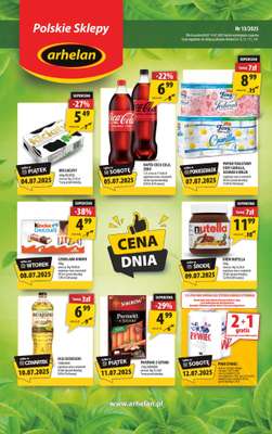 Arhelan - gazetka promocyjna Gazetka od piątku 04.07 do niedzieli 13.07