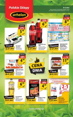 Arhelan - gazetka promocyjna Gazetka od piątku 04.07 do niedzieli 13.07