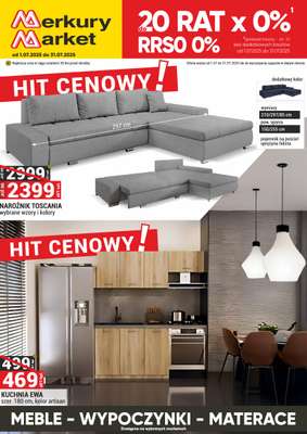 Merkury Market - gazetka promocyjna Gazetka od wtorku 01.07 do czwartku 31.07