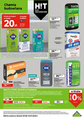 Leroy Merlin - gazetka promocyjna Gazetka od poniedziałku 30.06 do wtorku 15.07 - strona 28 Leroy Merlin - gazetka promocyjna Gazetka od poniedziałku 30.06 do wtorku 15.07 - strona 28