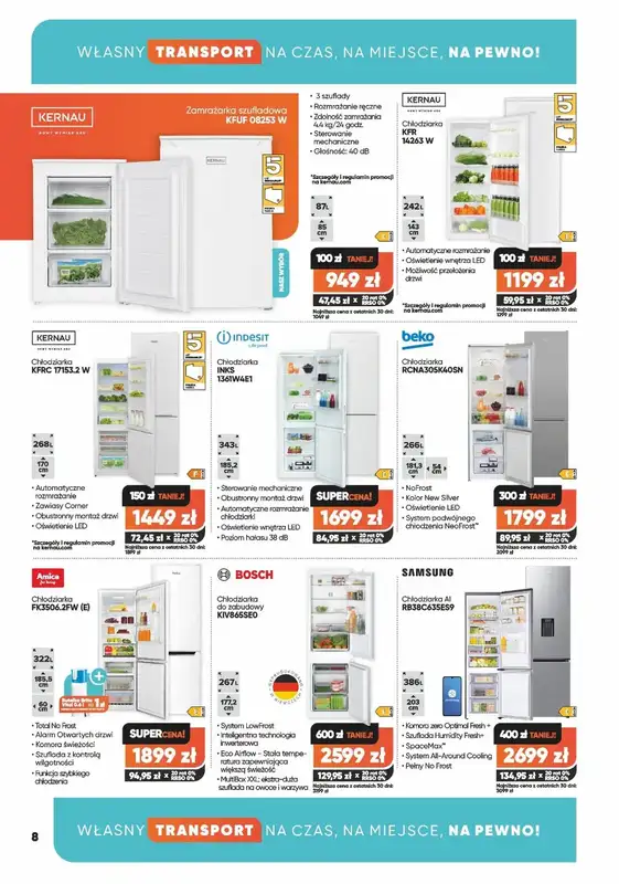 Max Elektro - gazetka promocyjna Gazetka od wtorku 01.07 do środy 30.07 - strona 8