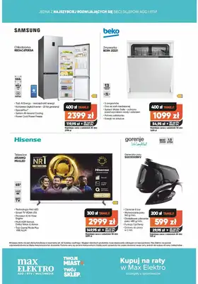 Max Elektro - gazetka promocyjna Gazetka od wtorku 01.07 do środy 30.07 - strona 12 Max Elektro - gazetka promocyjna Gazetka od wtorku 01.07 do środy 30.07 - strona 12