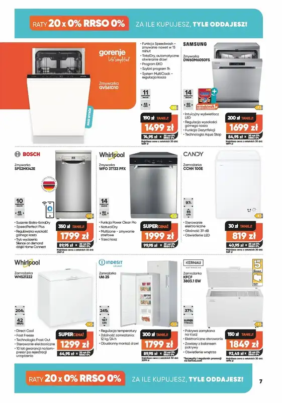 Max Elektro - gazetka promocyjna Gazetka od wtorku 01.07 do środy 30.07 - strona 7